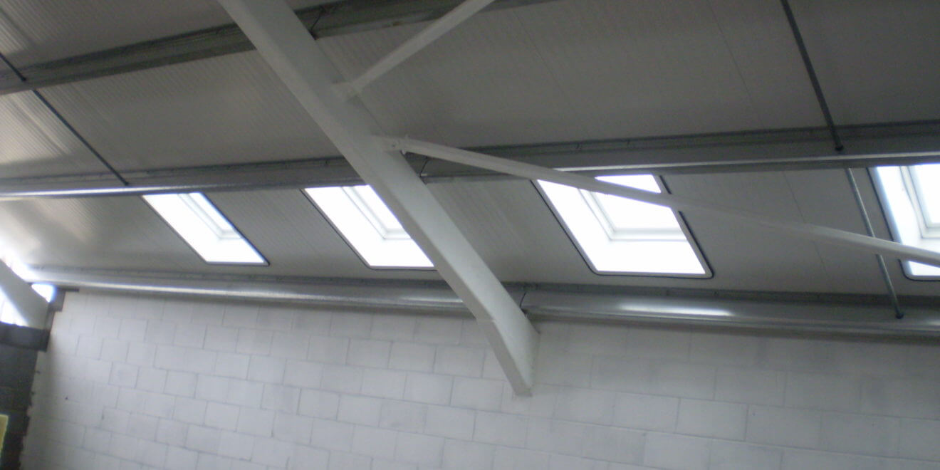 commercial skylights installed