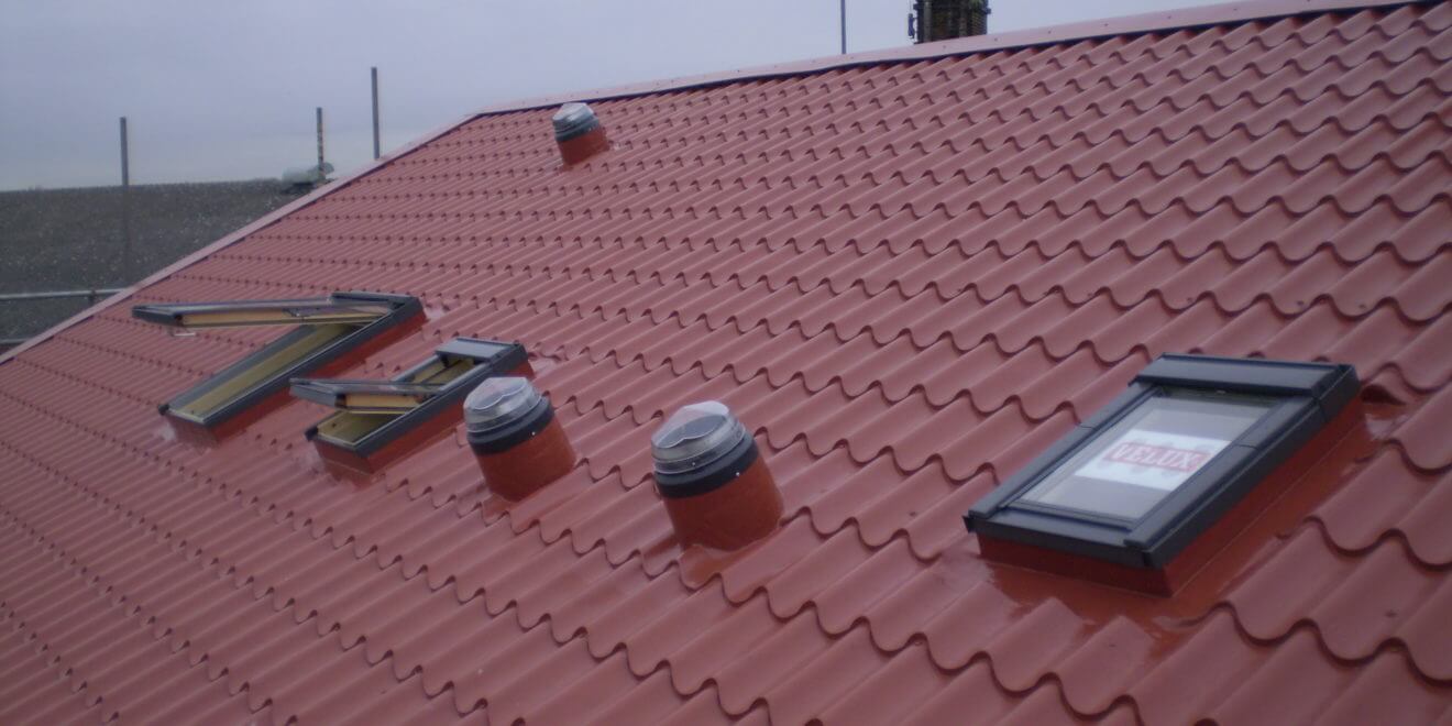 Velux window roof installation weatherproof