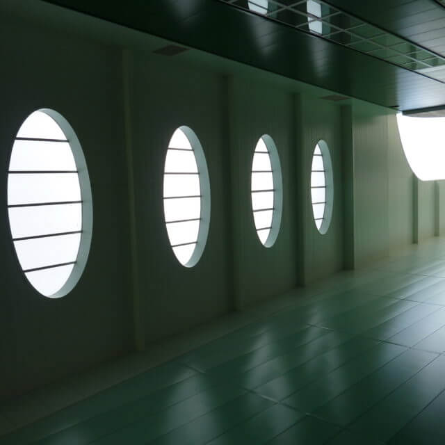 indoor view of Commercial rooflights