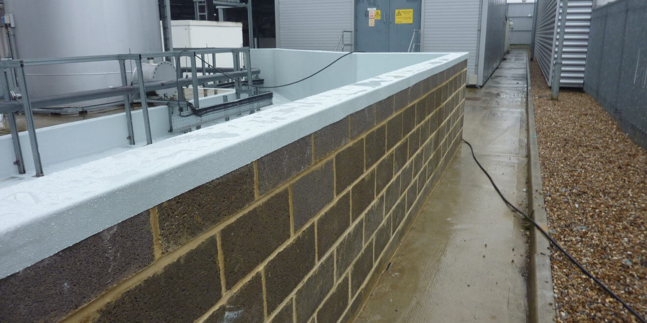 GRP-Linings repair on a commercial property