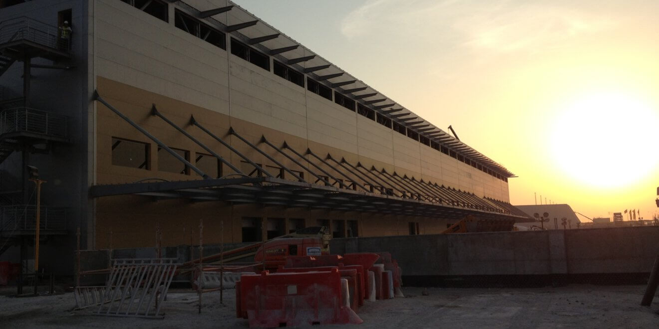 Weatherproofing solutions at Qatar airport