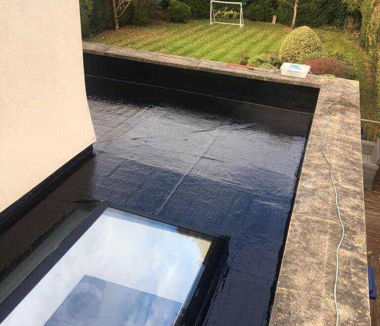 Fibreglass Flat Roofs With Roof Light