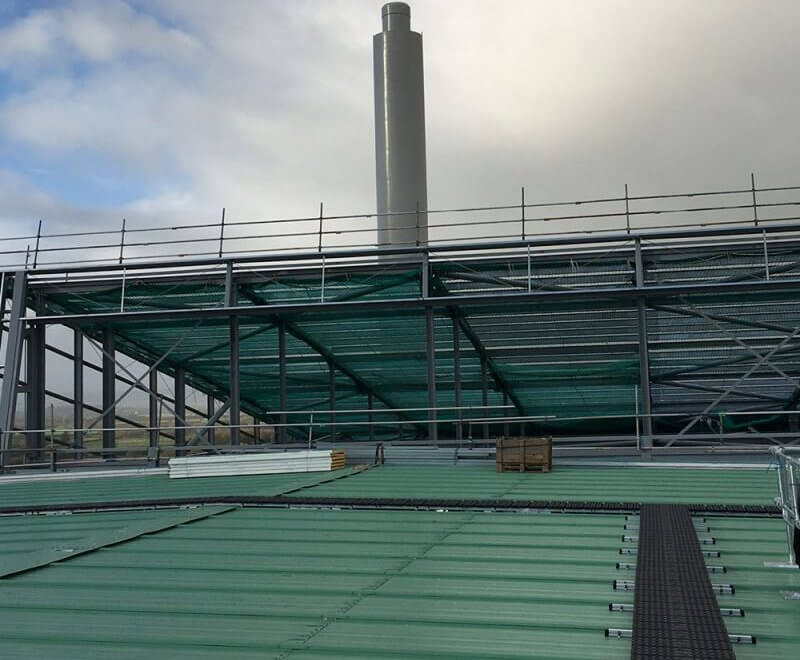 Gloucester efw roof panels