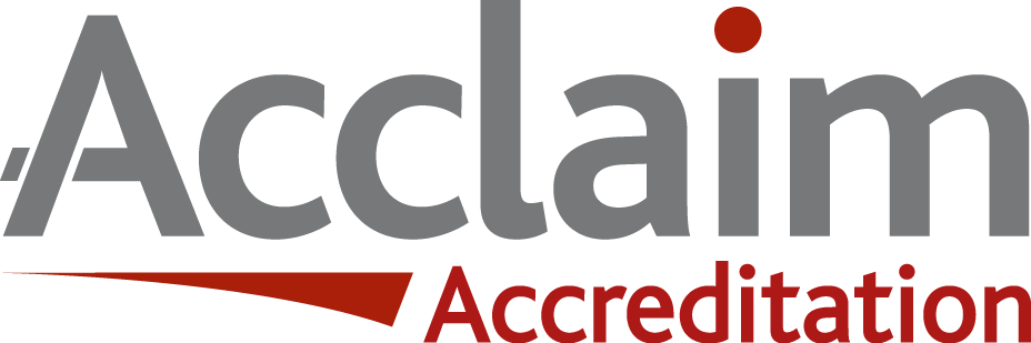 logo of acclaim accreditation