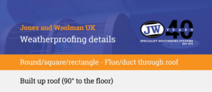 Flue and duct through built-up roof preview image