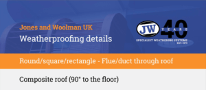 Flue and duct through composite roof preview image